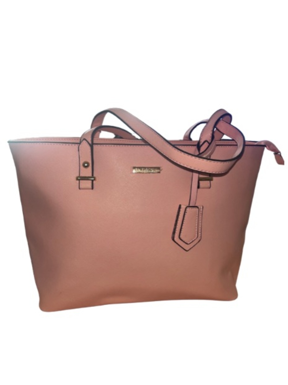NWOT ELIM & PAUL Blush Pink Faux Leather Shoulder Tote Bag - Gold
Hardware - Picture 2 of 10